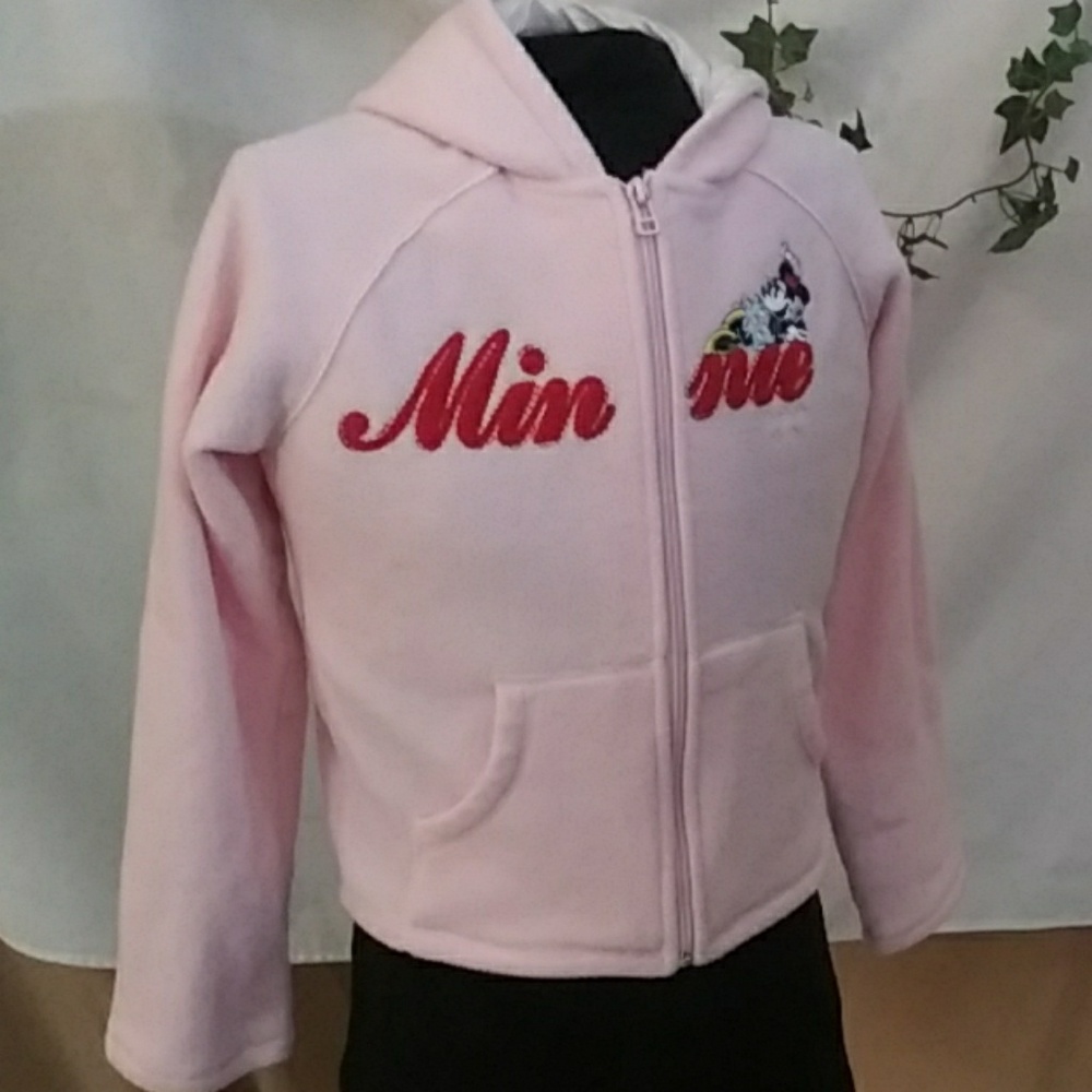 Minnie Fleece Zipper Hoodie